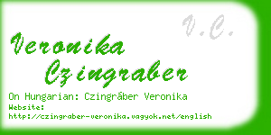 veronika czingraber business card
